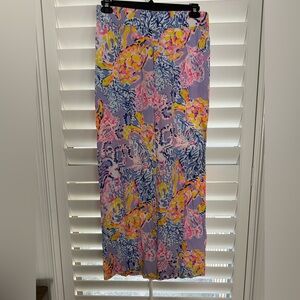 Lilly Pulitzer Bal Harbour Palazzo Pant in “So Snappy”